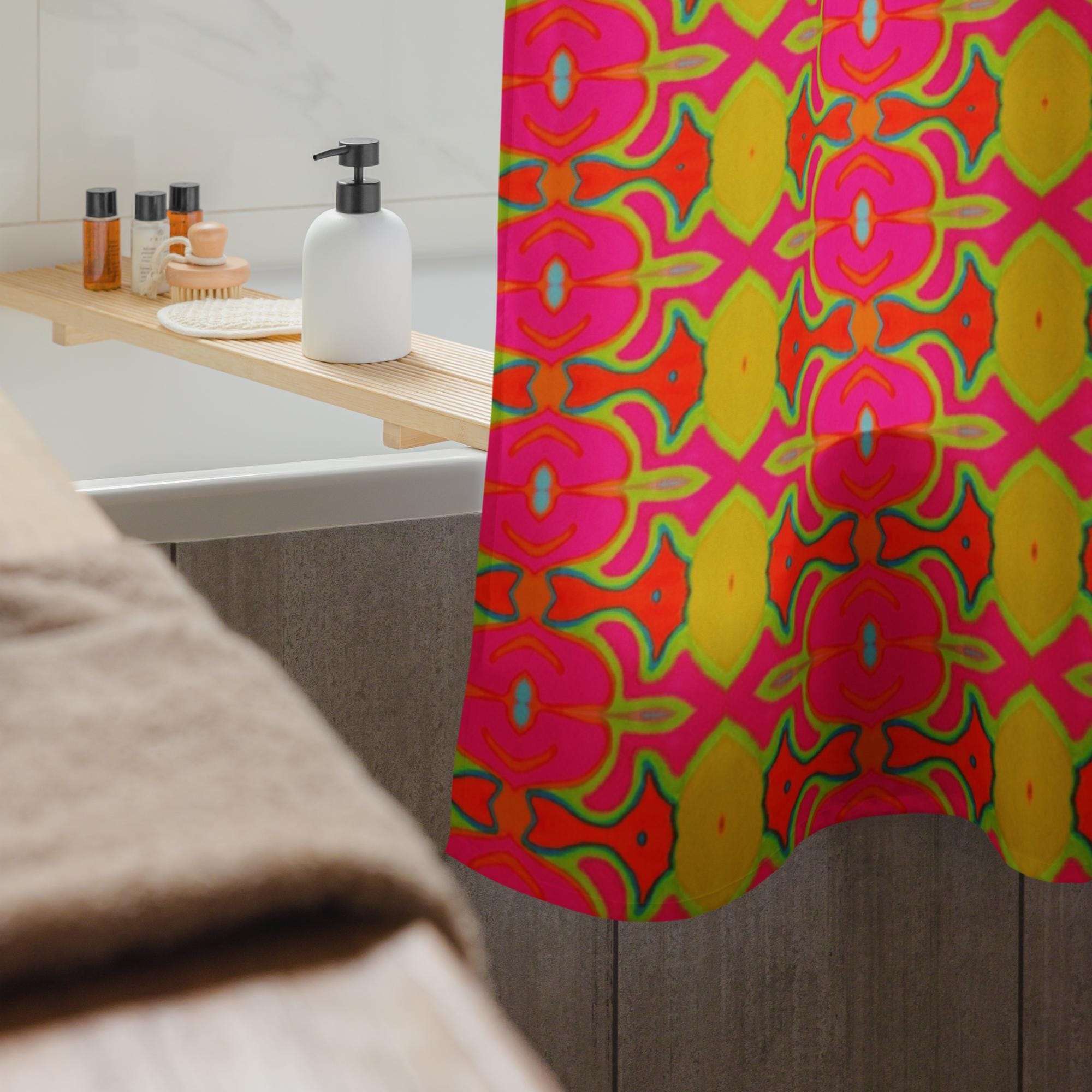 Vintage Luxury Shower Curtain