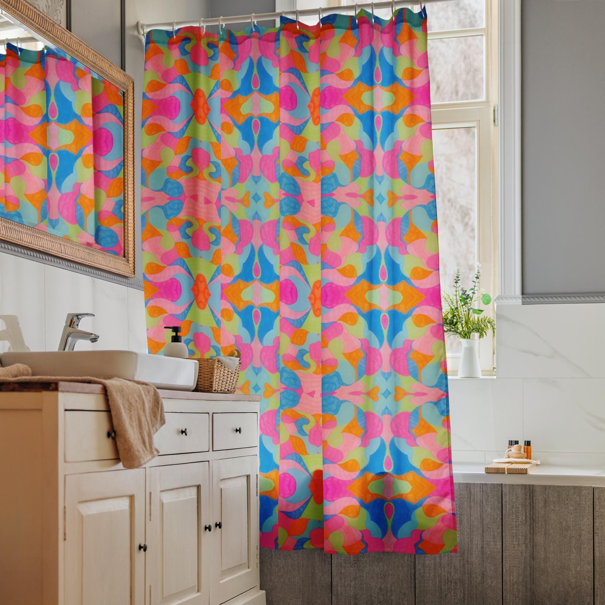 Garden of Dreams Shower curtain