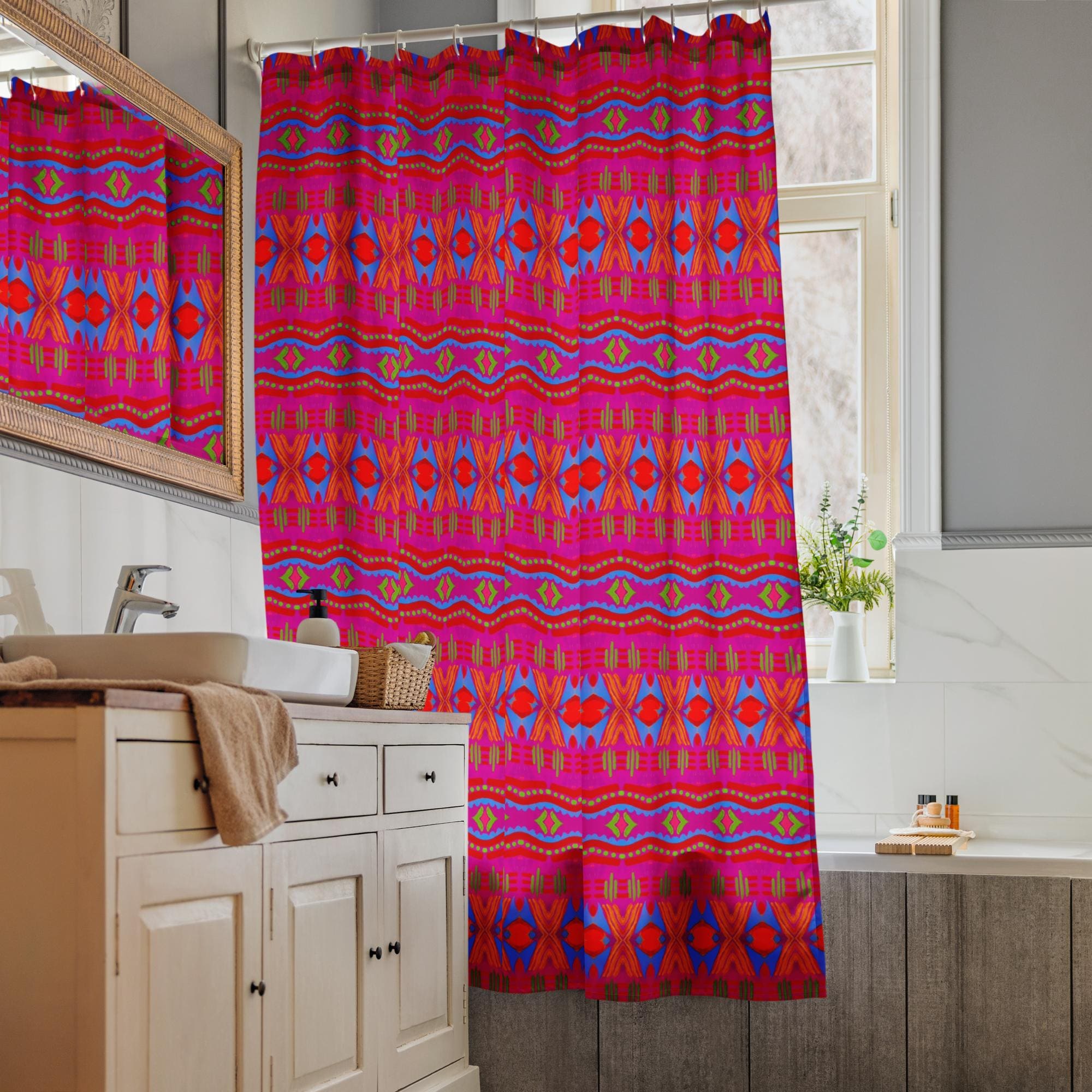 Baja Vision Shower curtain
