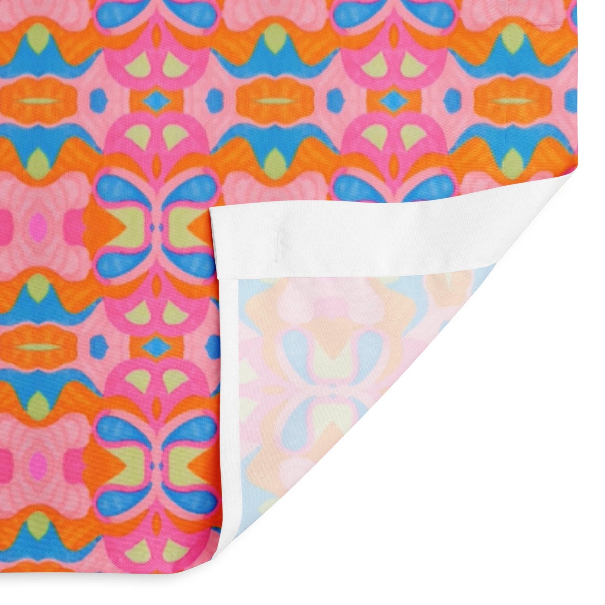 Abstract Pink Shower Curtain: Indigenous Artist