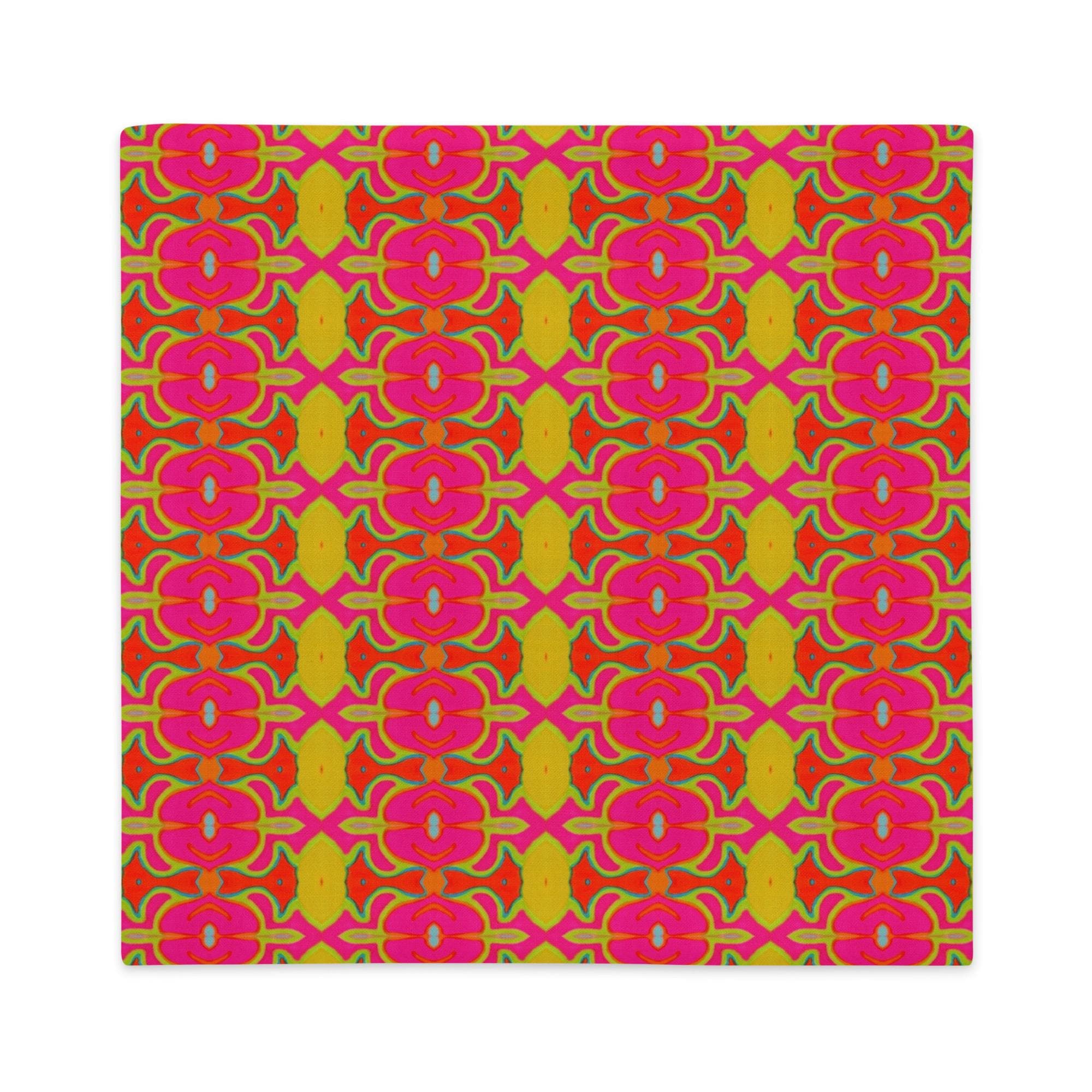 Vintage Luxury Pillow Case: Linen Feel, Indigenous Artist