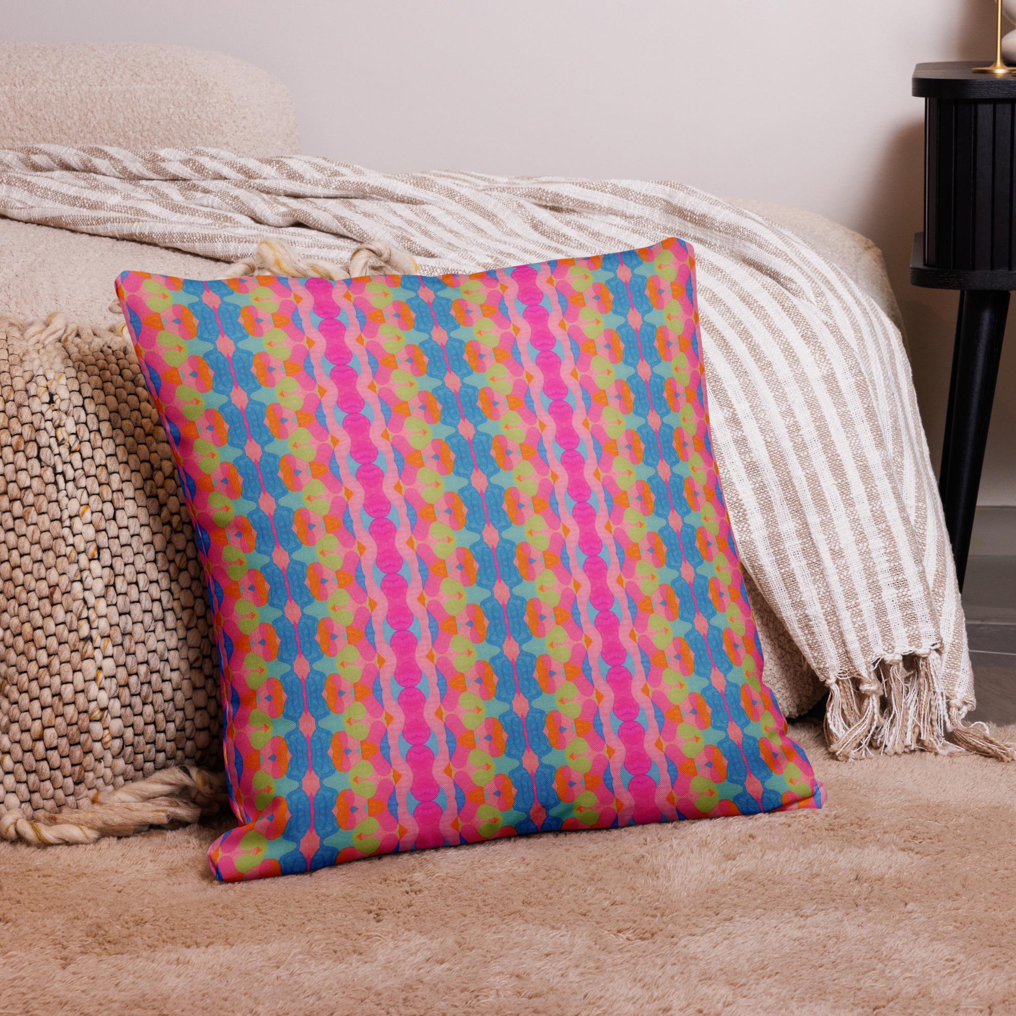 Floral Brilliance Premium Pillow Case