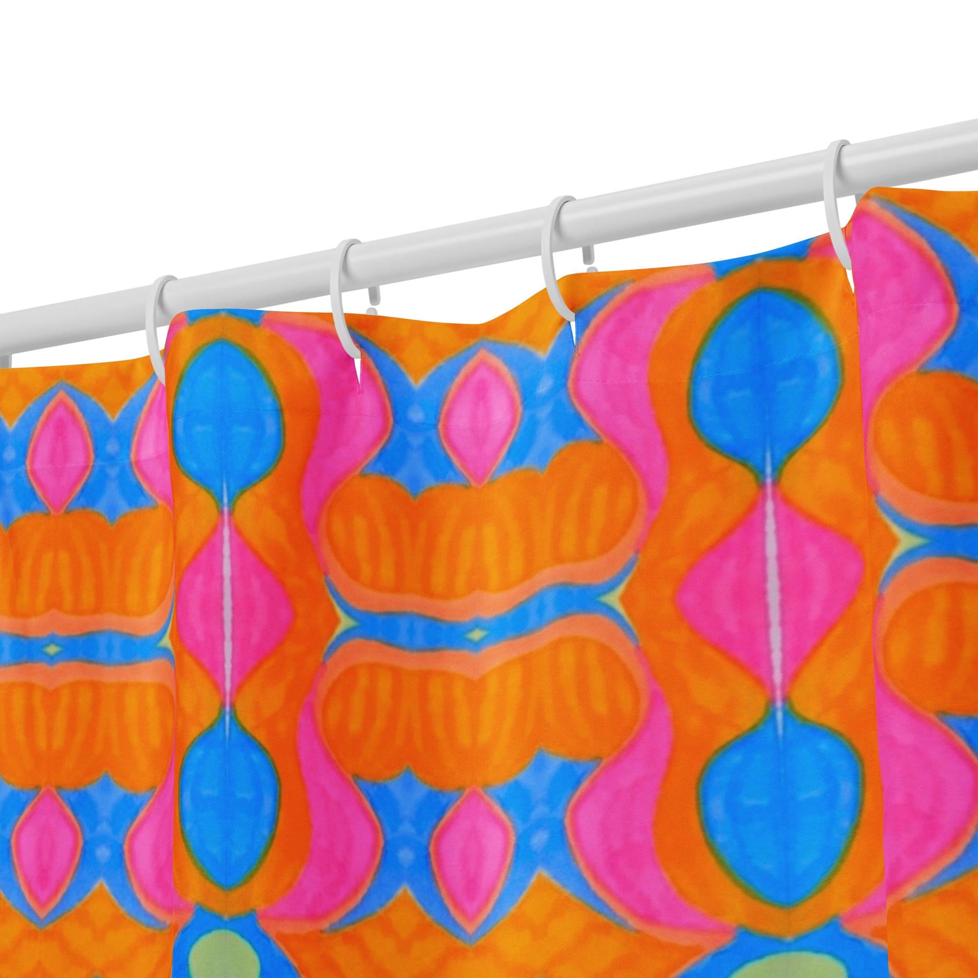 Holy Creation Shower Curtain: Indigenous Artist
