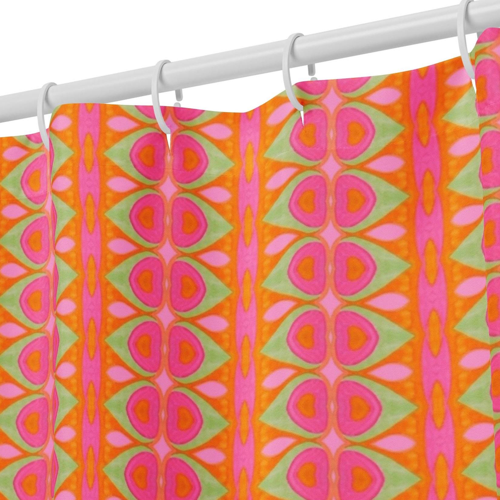 Boho Eyes Shower curtain: Indigenous Artist