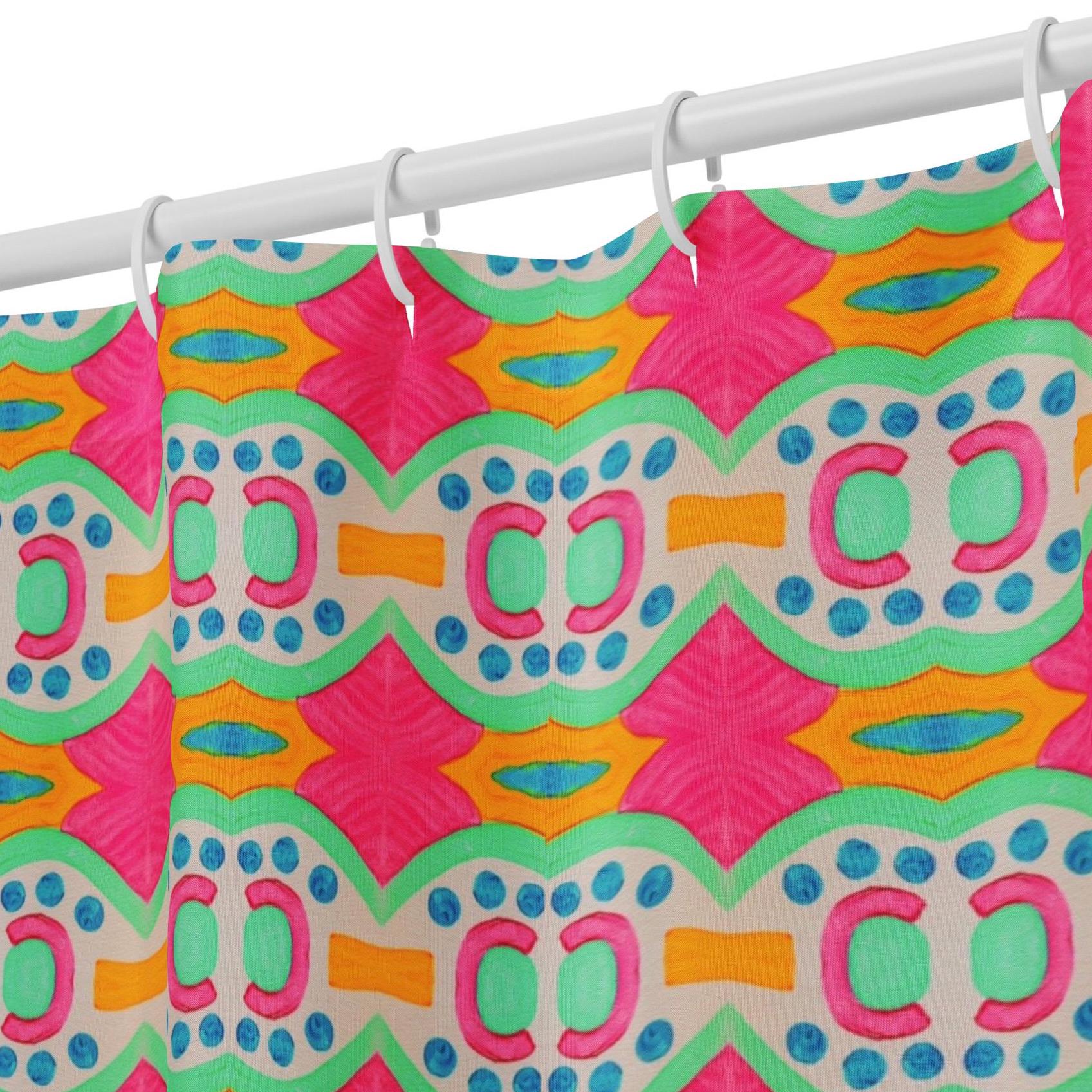 Indigenous Spirit Shower curtain