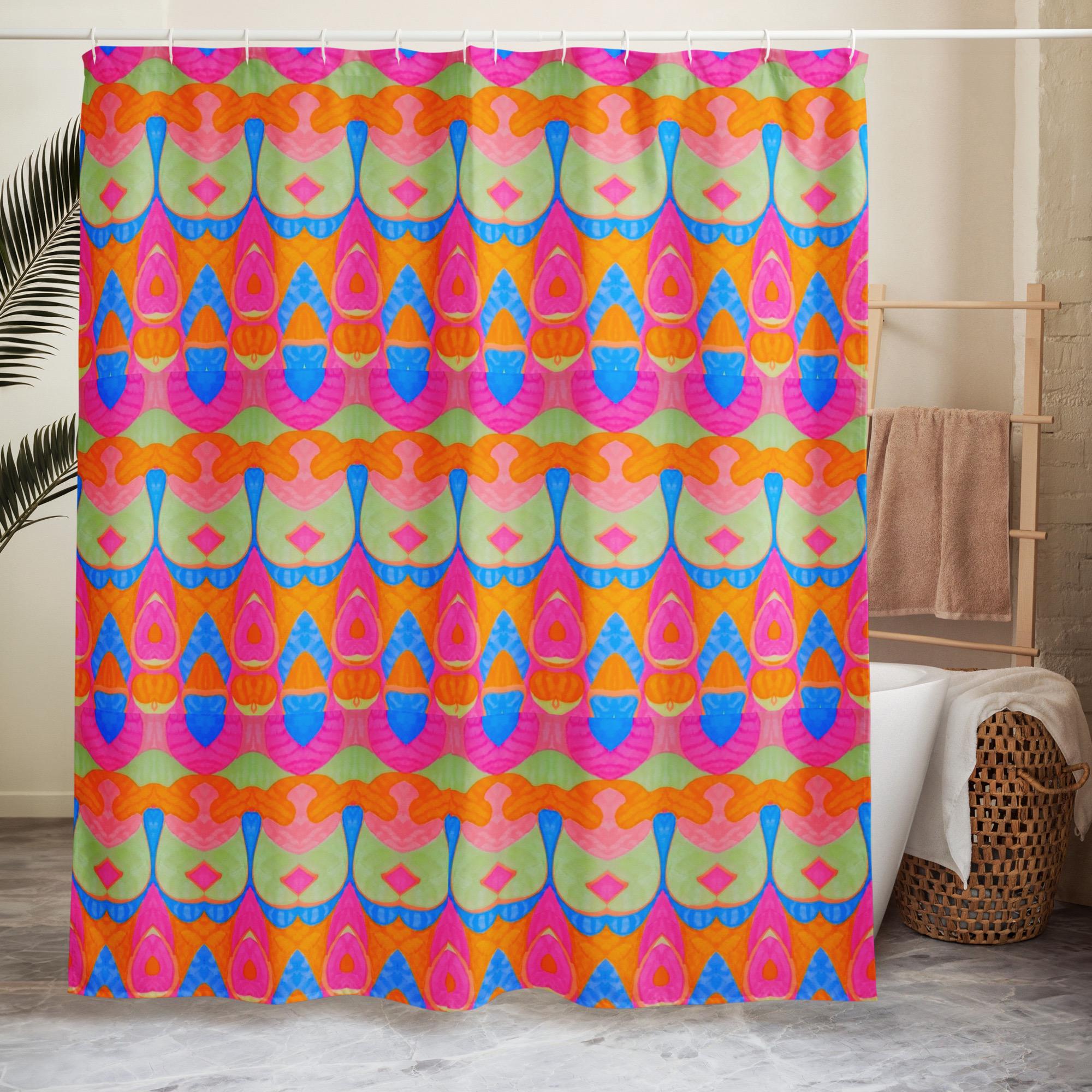 Precious Jewel Shower Curtain: Indigenous Artist