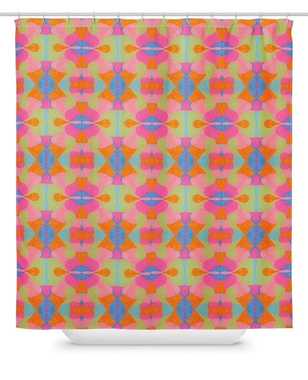 Divine Symmetry Shower Curtain: Indigenous Artist