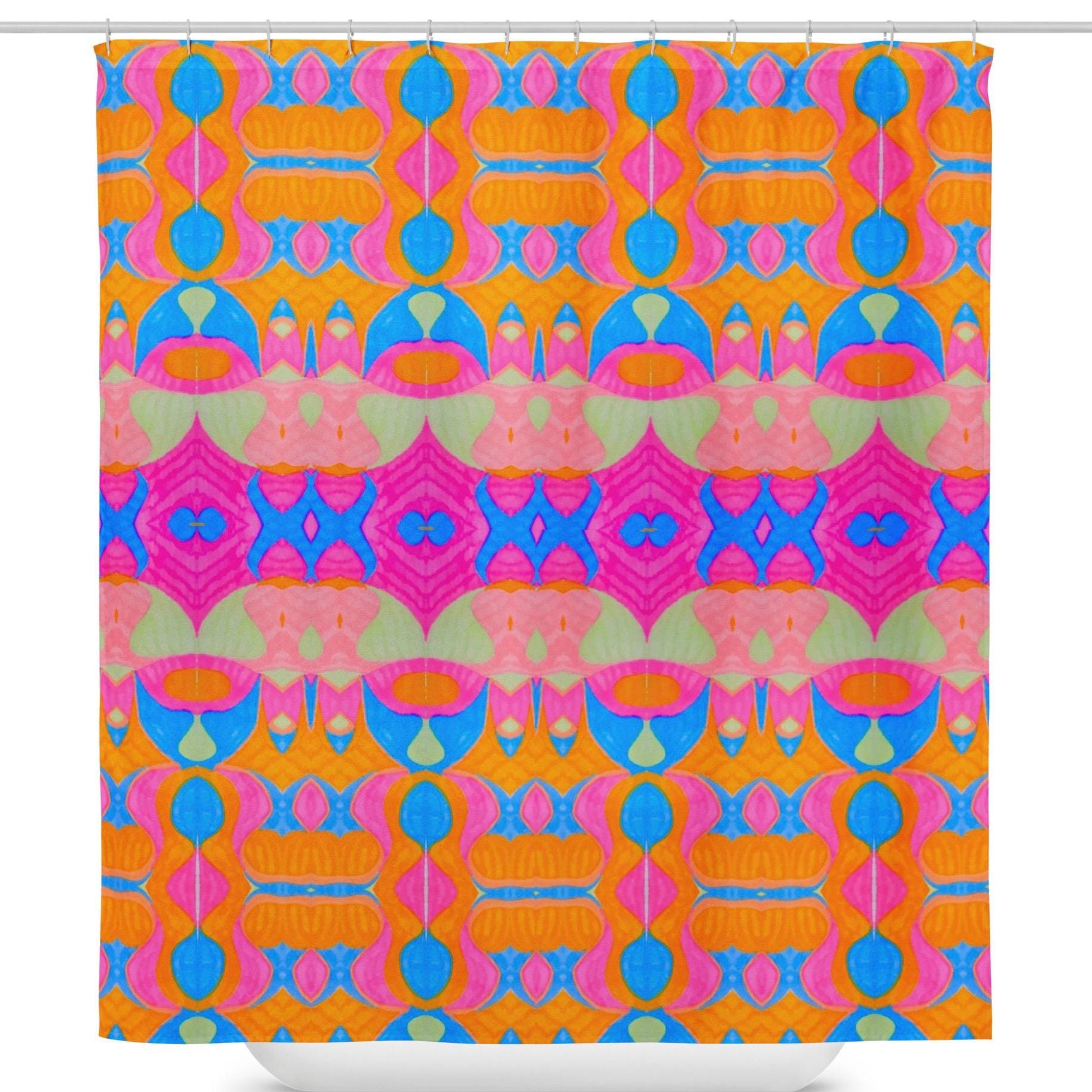Holy Creation Shower Curtain: Indigenous Artist
