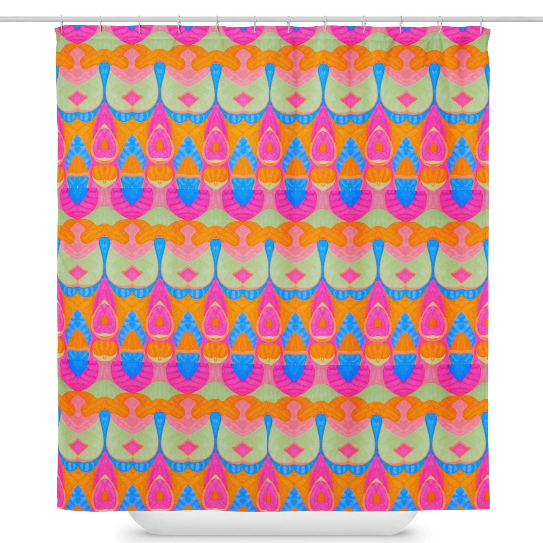 Precious Jewel Shower Curtain: Indigenous Artist