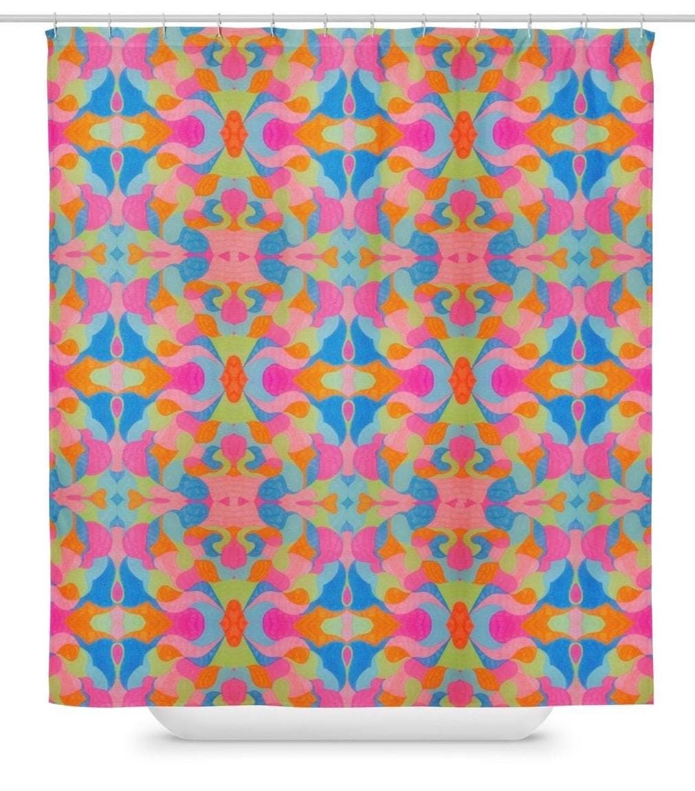Spiritual Nature Shower Curtain: Indigenous Artist
