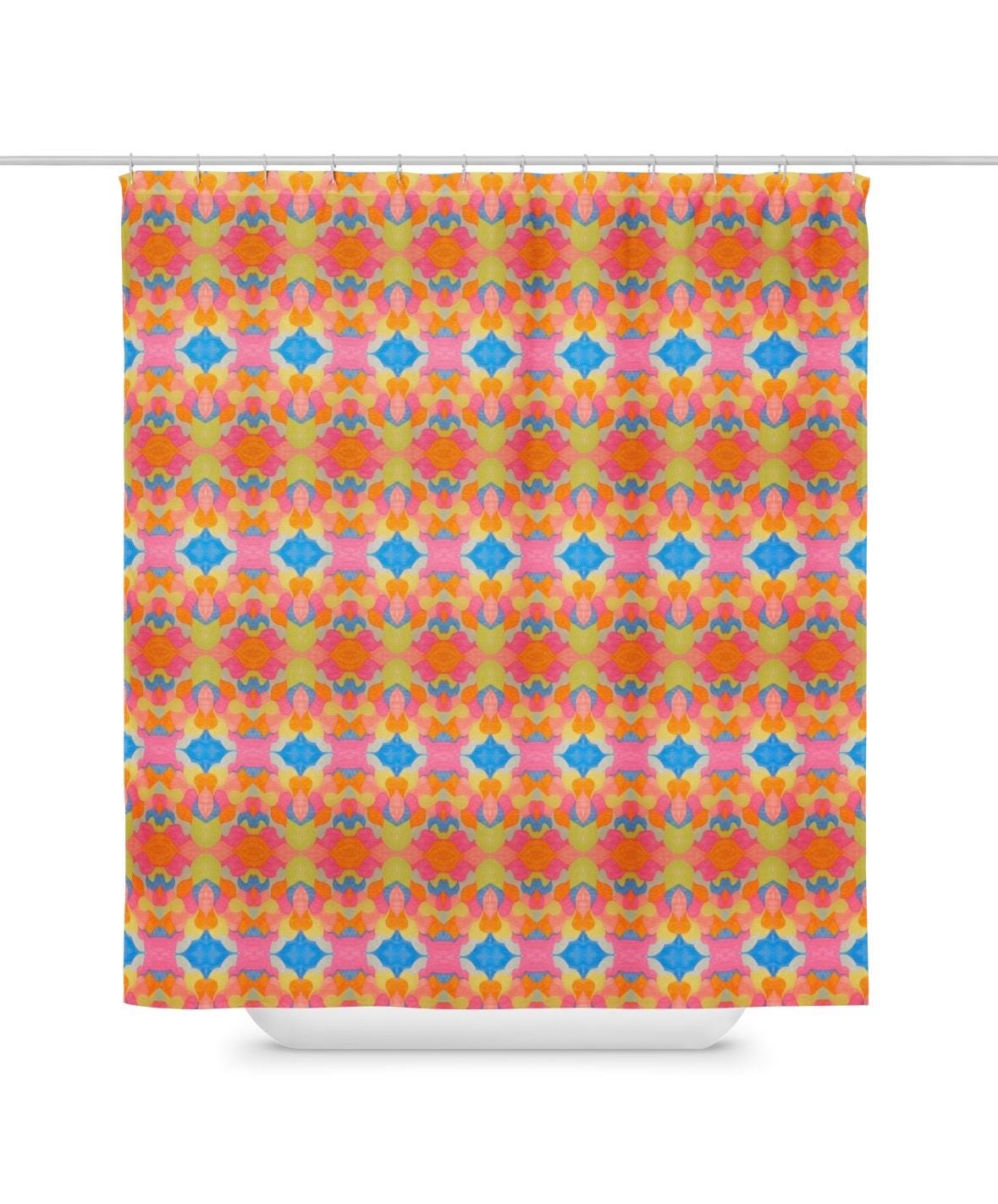 Royal Pattern Shower Curtain: Indigenous Artist
