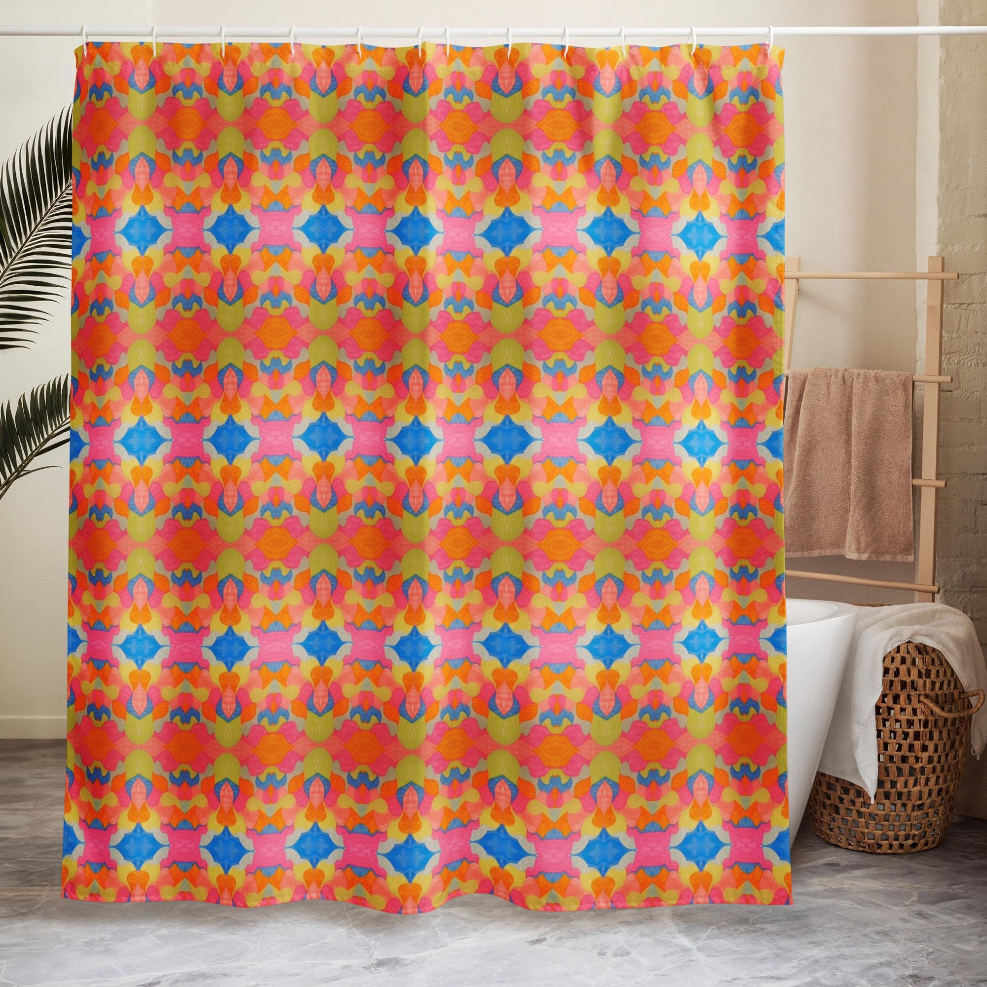 Royal Pattern Shower Curtain: Indigenous Artist
