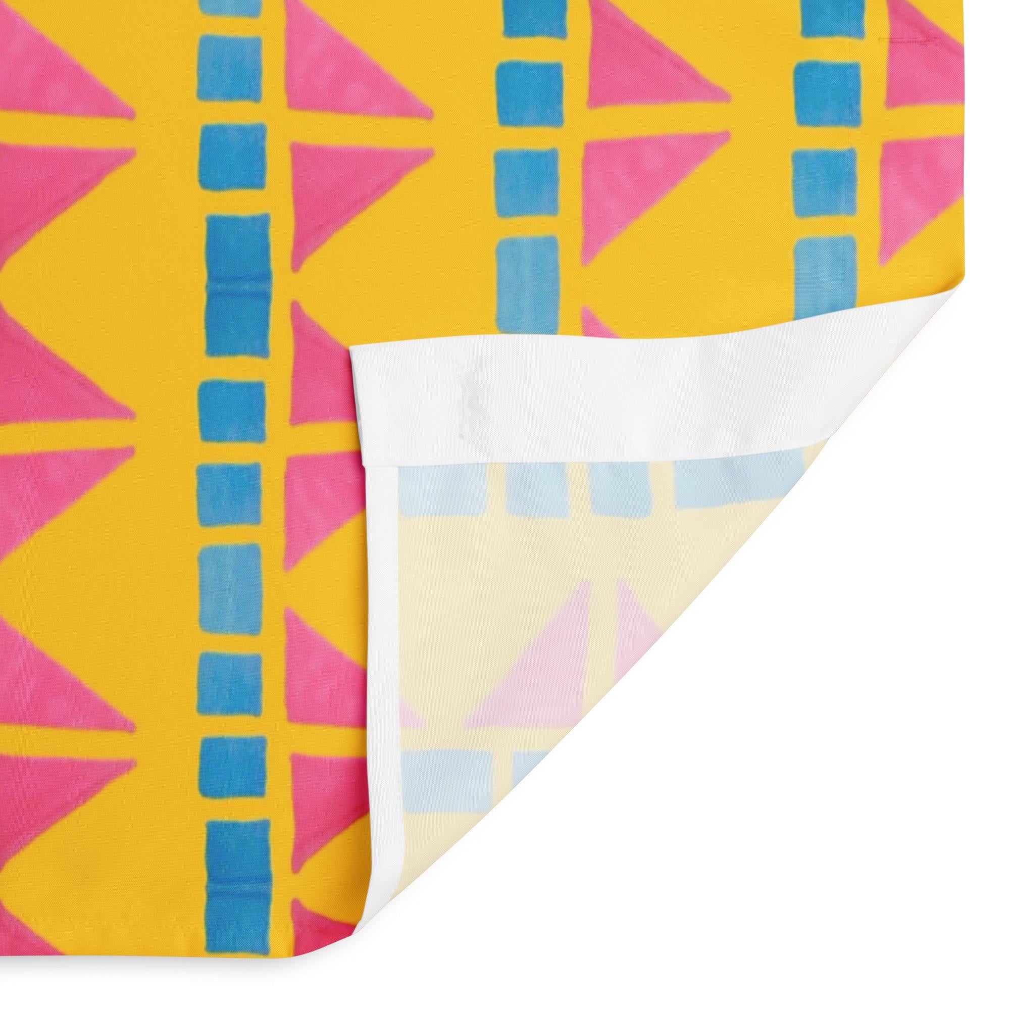 90’s Beach Shower Curtain: Indigenous Artist