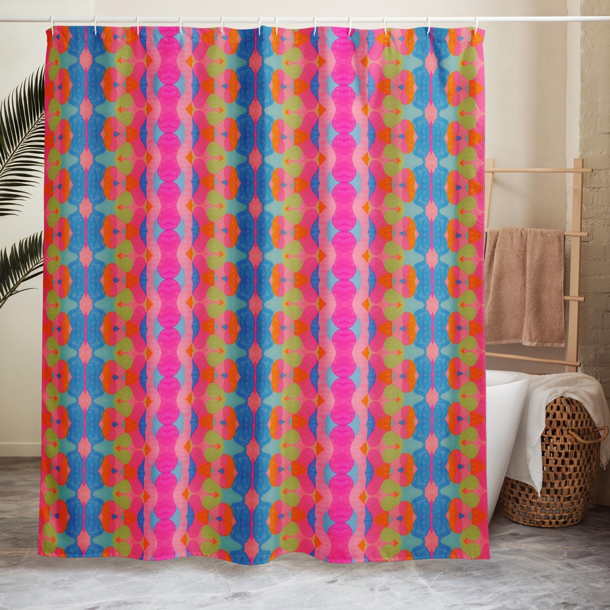 Floral Brilliance Shower Curtain