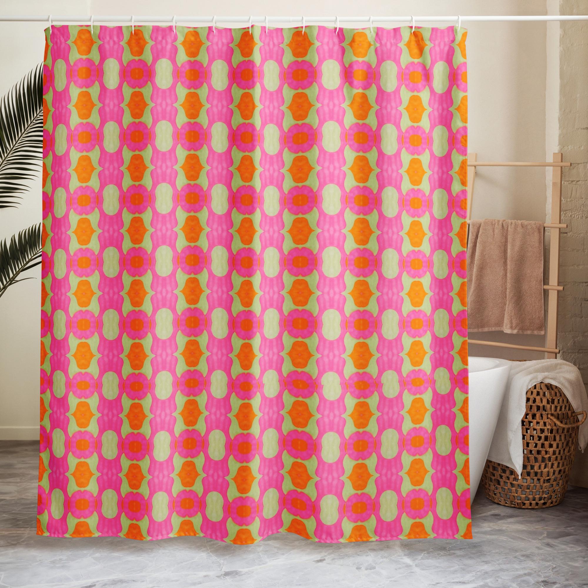 Vintage Boho Shower curtain: Indigenous Artist