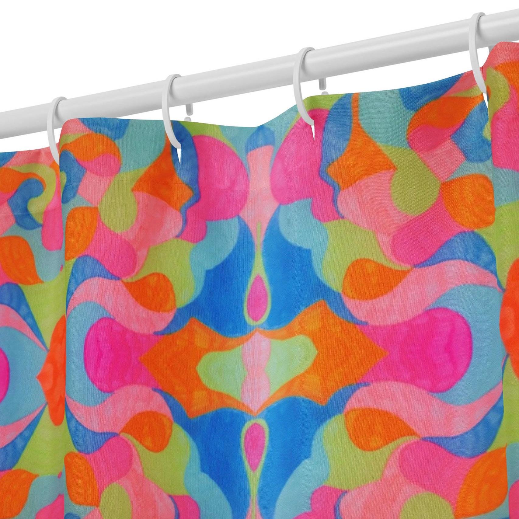 Spiritual Nature Shower Curtain: Indigenous Artist