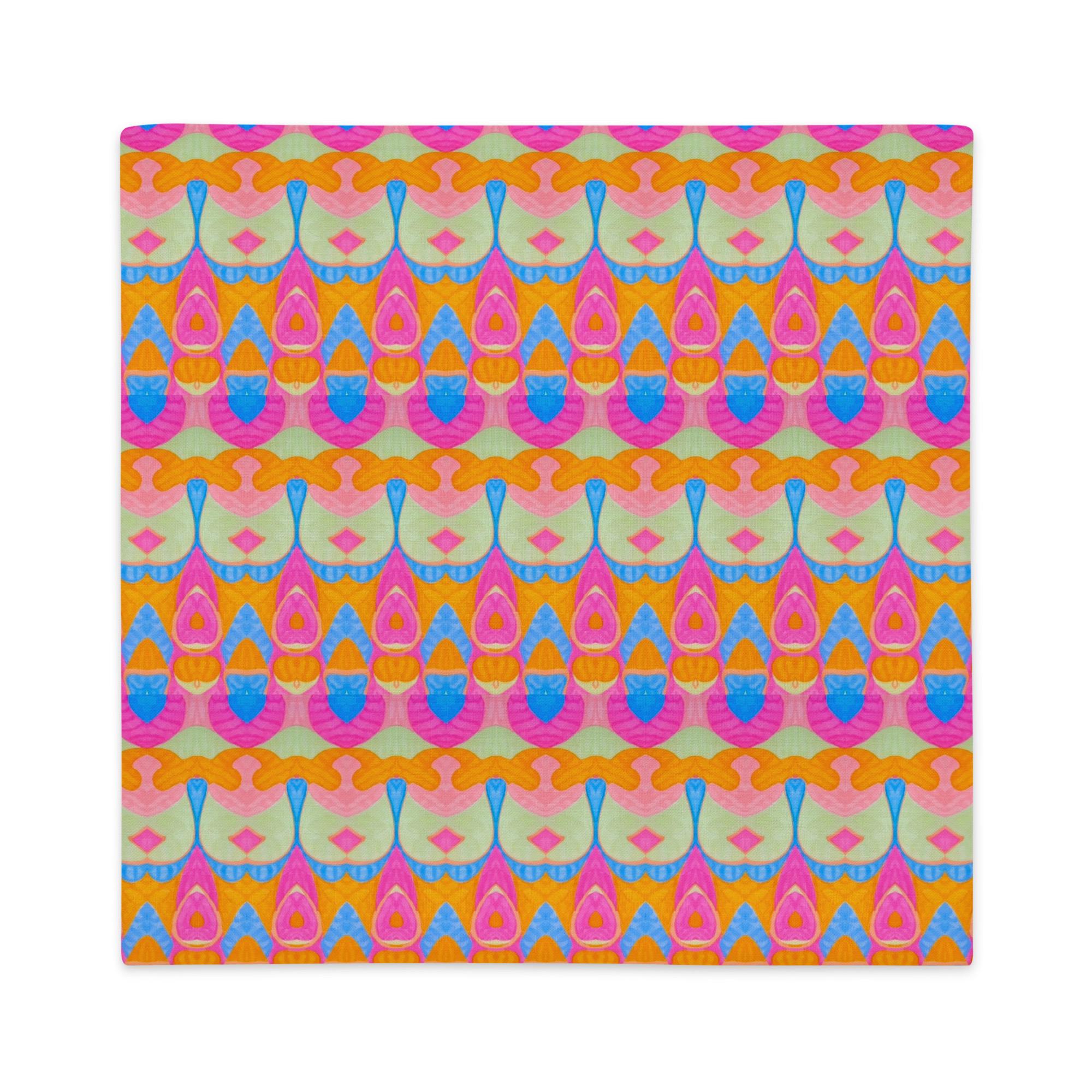 Precious Jewel Pillow Case: Linen Feel, Indigenous Artist