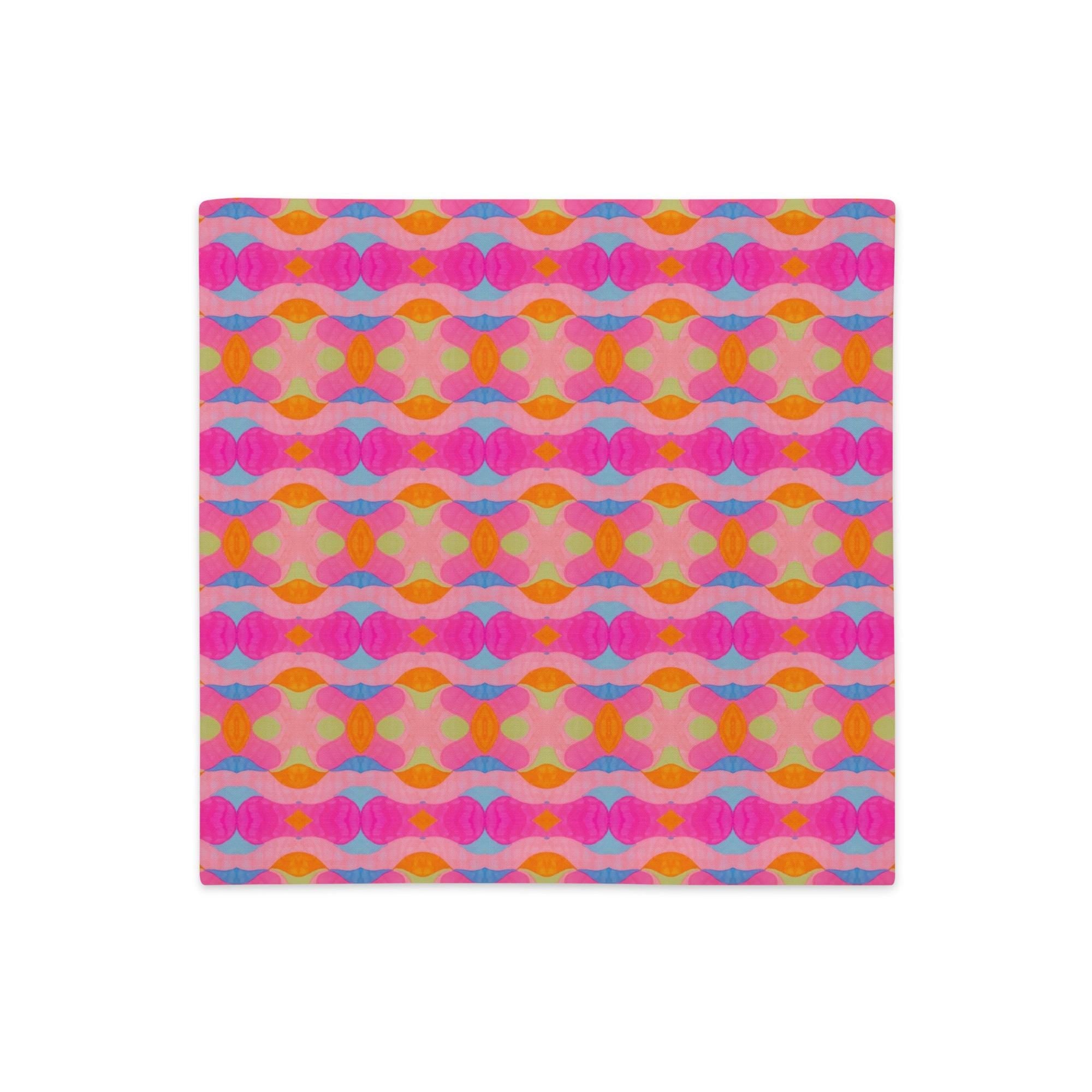 90’s Girly Pillow Case: Linen Feel, Indigenous Artist