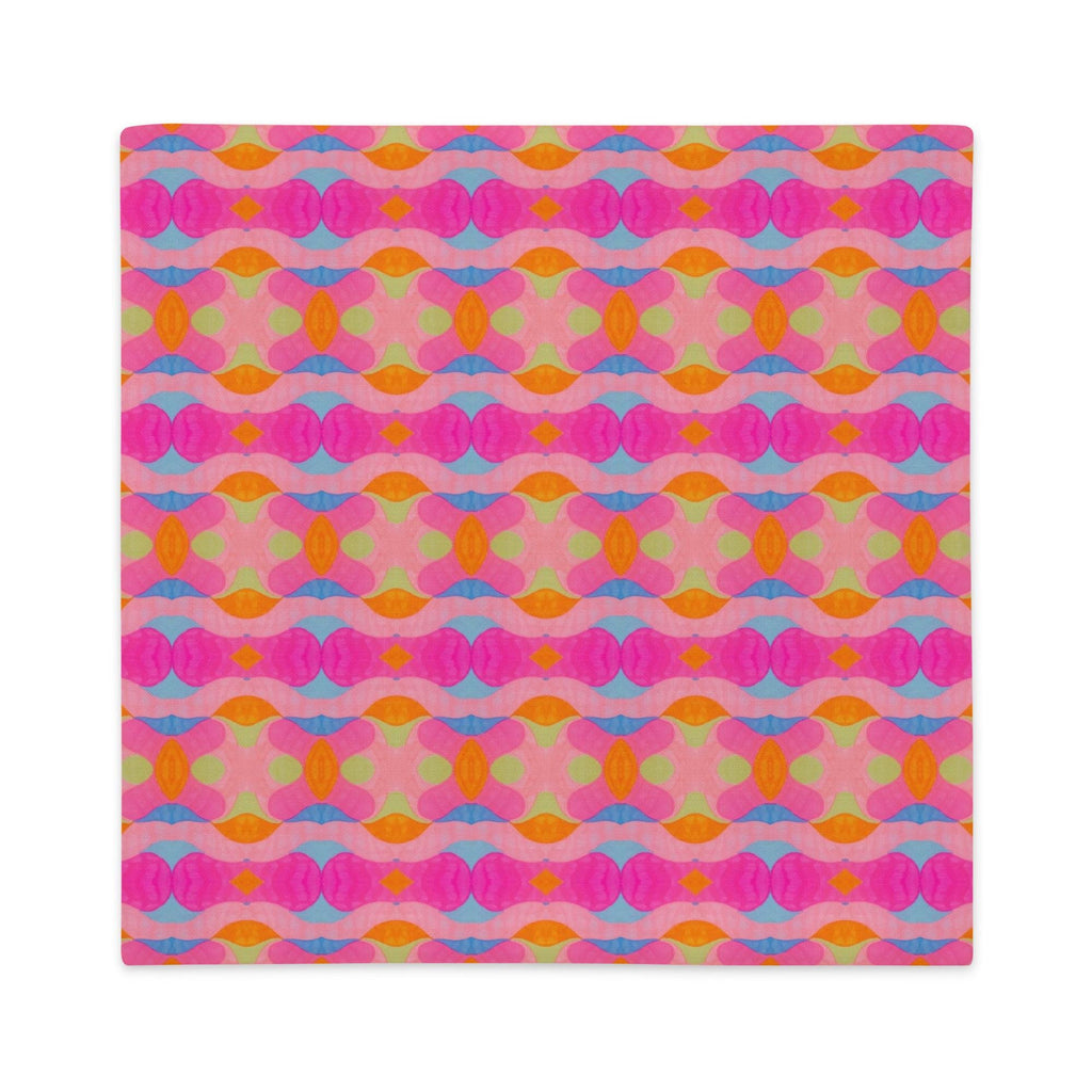 90’s Girly Pillow Case: Linen Feel, Indigenous Artist