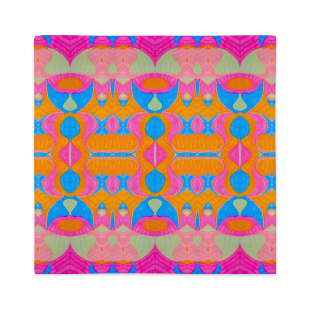 Holy Creation Pillow Case: Linen Feel, Indigenous Artist