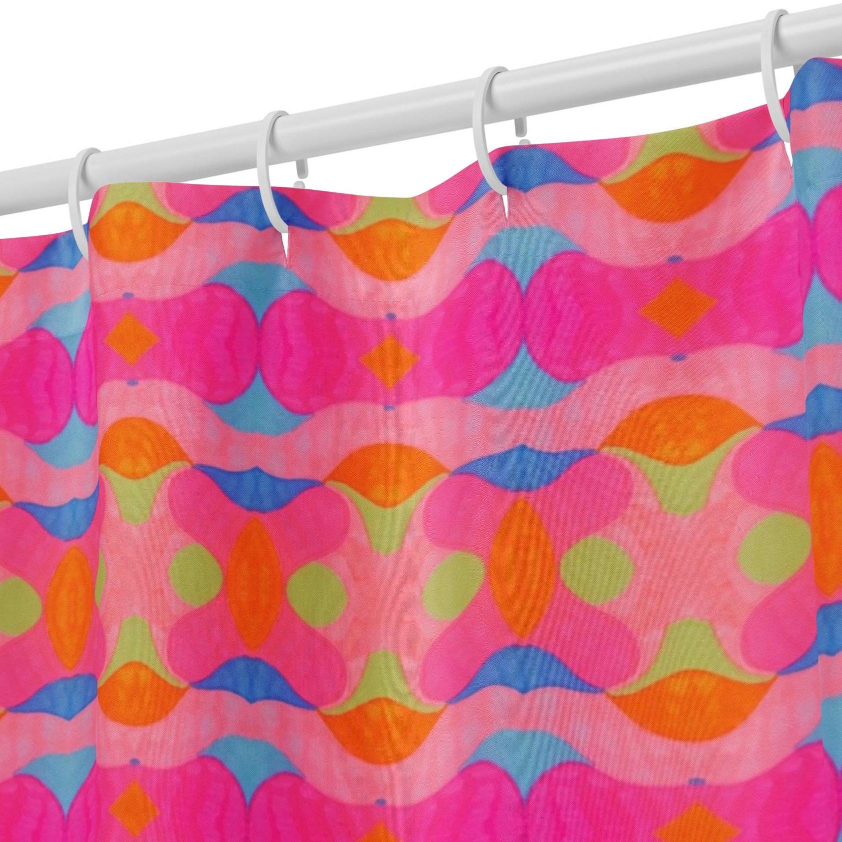 90’s Girly Shower Curtain: Indigenous Artist