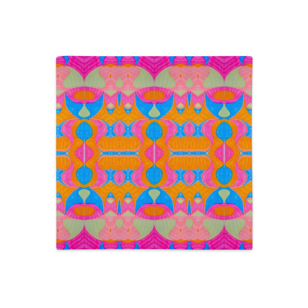 Holy Creation Pillow Case: Linen Feel, Indigenous Artist