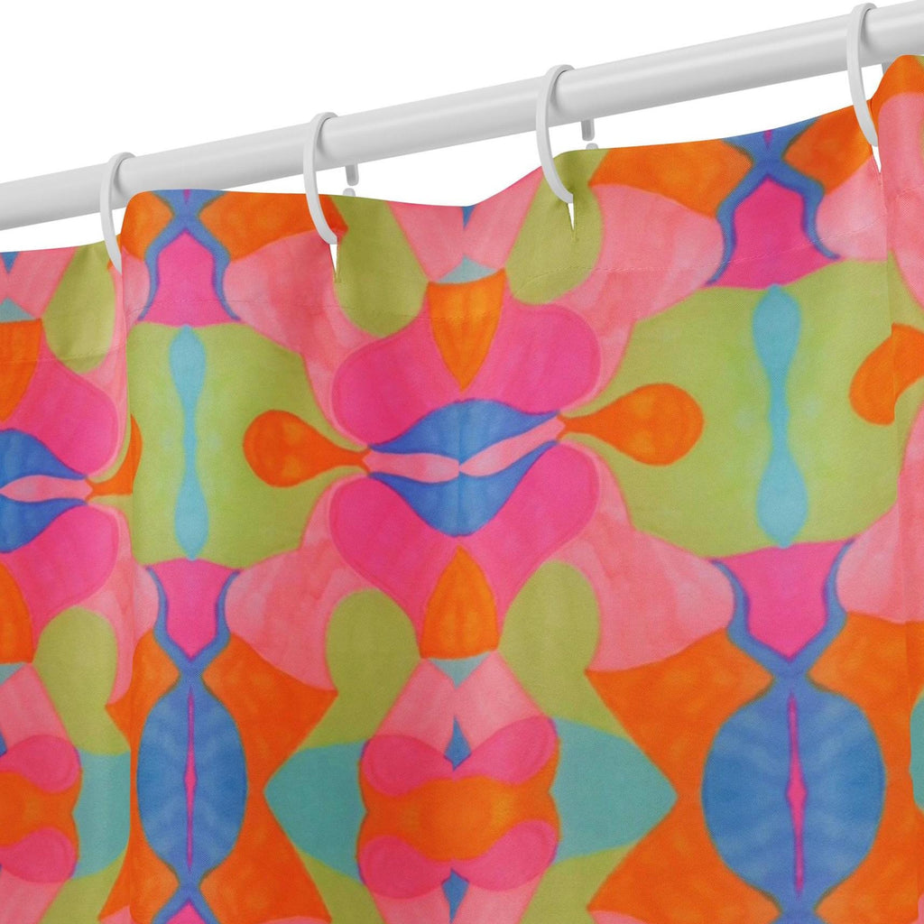 Divine Symmetry Shower Curtain: Indigenous Artist