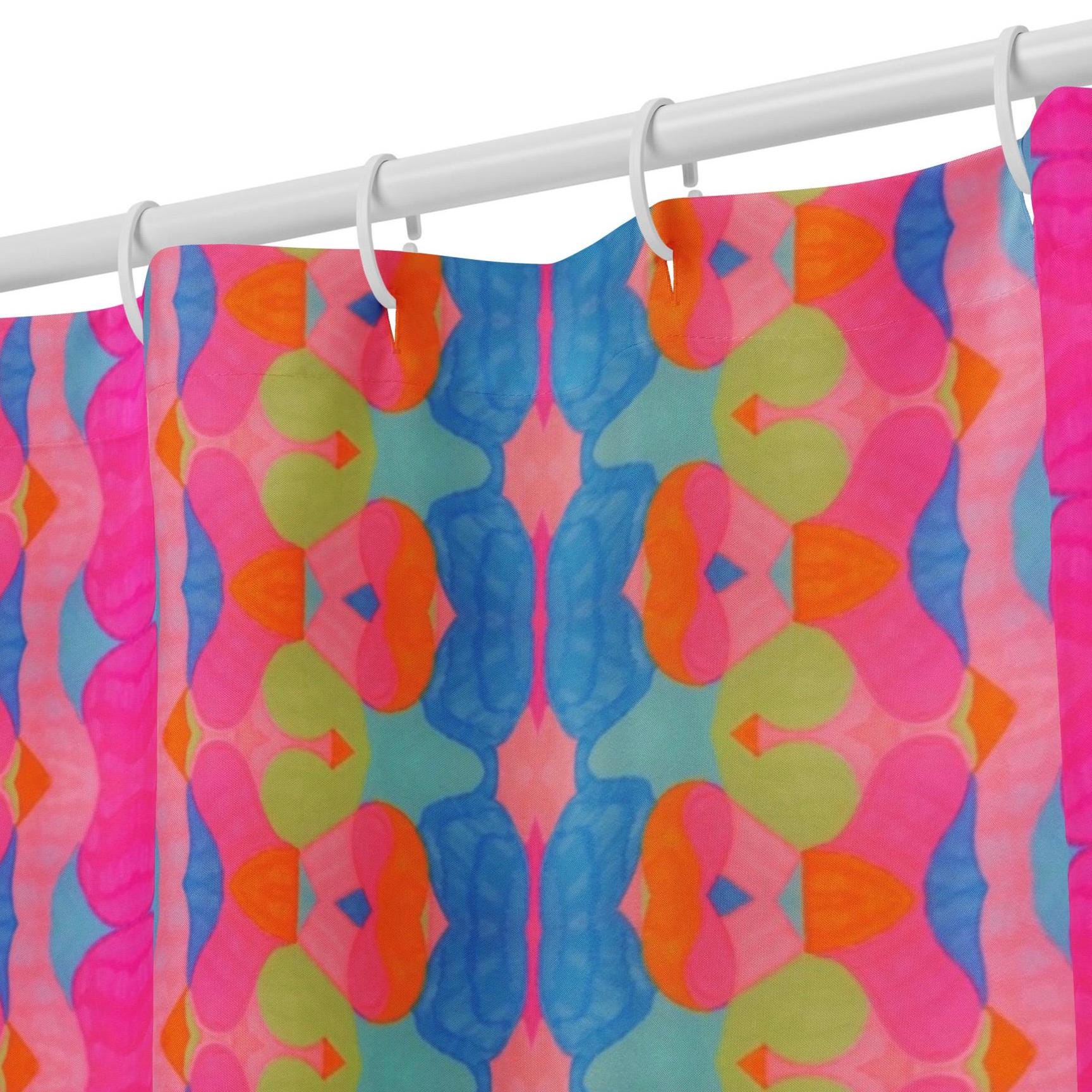Floral Brilliance Shower Curtain
